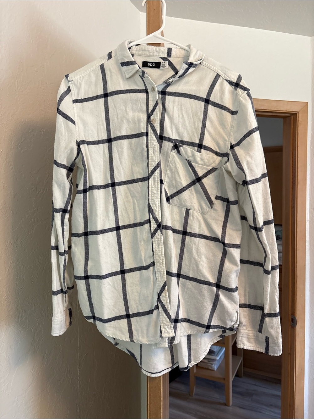 BDG Flannel-style Button Up Shirt